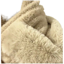 Bear hat autumn and winter warm scarf gloves all-in-one plush cute hooded neck scarf ear protection three-piece set 824