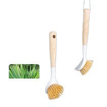 Pot brush kitchen household pot and dishwashing artifact non-stick oil long-handled brush multi-functional cleaning brush to remove grease 824