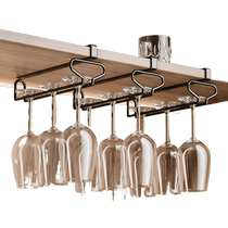 Red wine glass rack upside-down wine cabinet without punching goblet storage rack home hanging light luxury high-end ornaments 824