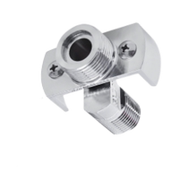 Shower universal curved angle joint mixing valve faucet curved foot extended eccentric curved foot screw corner copper accessories 824