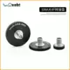 SMA fiber optic adapter disc SMA connector adapter Socket flange with SM1 thread disc coupler Cage type