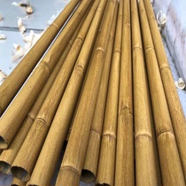 Stainless steel simulated bamboo tube heat transfer wood grain tube paint aluminum alloy galvanized square tube round tube metal decorative tube