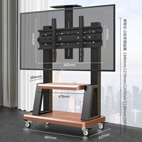 [32-70-дюймовый дюйм Universal] Loire 300 Catties/Plus Dual-Cledsed Disk/Wood Grain Decoration