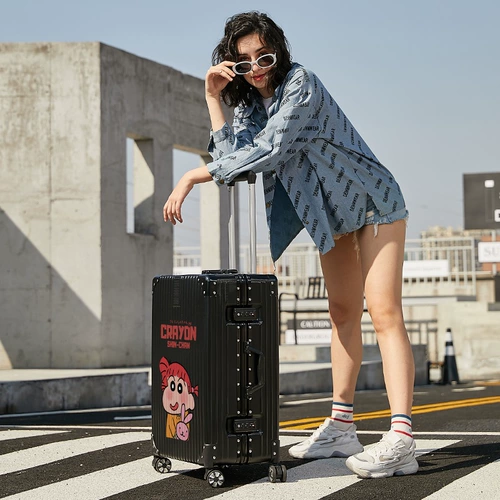 Японский мультяшный вместительный и большой универсальный чемодан