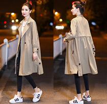  Spring Autumn Season 2020 New Women Coats Popular Loose Korean version Leisure Casual Conspicuo-thin lady with a long style of wind