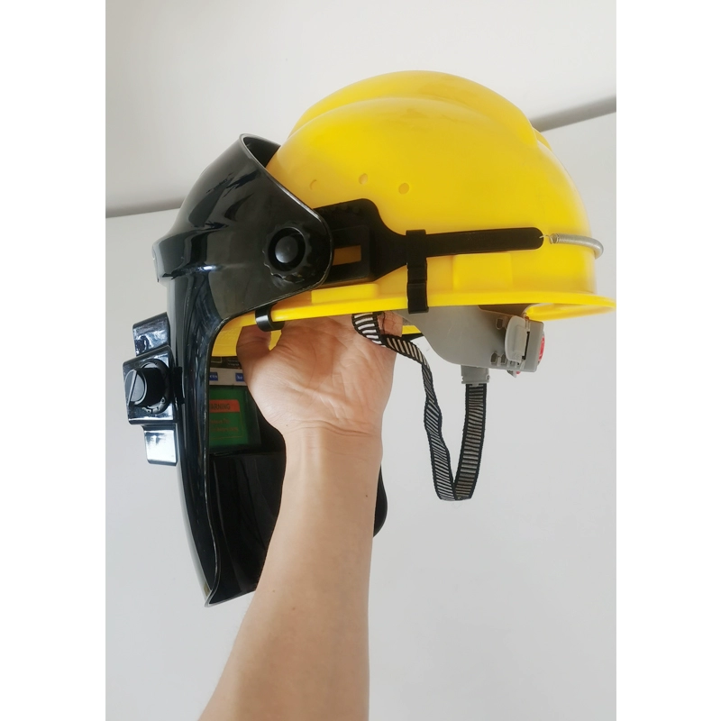 Huisent nhẹ mặt nạ hàn lá chắn hàn mũ bảo hiểm adapter không phá hủy lắp đặt máy hàn phụ kiện đặc biệt mặt nạ cho thợ hàn