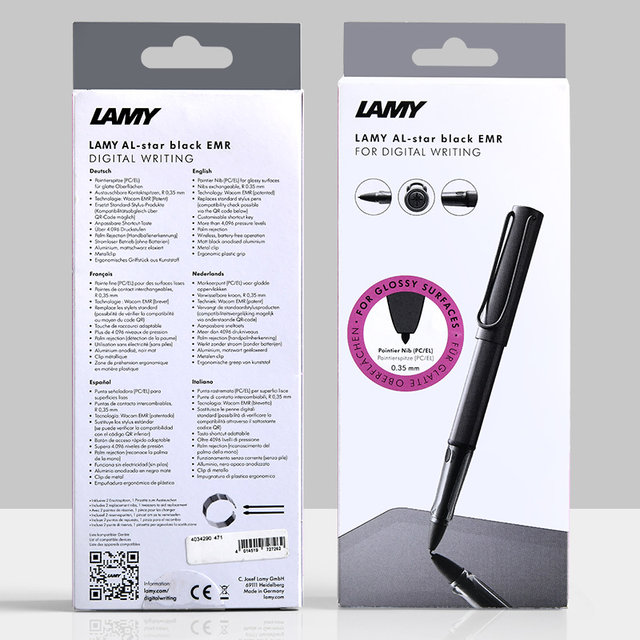 German Lamy Electromagnetic Stylus Pen, Iflytek Smart Office Notebook X3 Stylus Pen, X2 Samsung Tablet Spen Pressure-Sensitive Pen, Wenstone Sibich Electronic Book Reader
