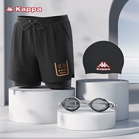 Черные штаны, водонепроницаемая плавательная шапочка, комплект, 3 предмета