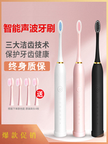 Japan imported MUJIE electric toothbrush male and female adult rechargeable sound wave automatic soft hair couple gift box
