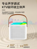 Microphone and Speaker Integrated Wireless Bluetooth Karaoke Speaker for Home Use, Portable Set for Children and Family Ktv