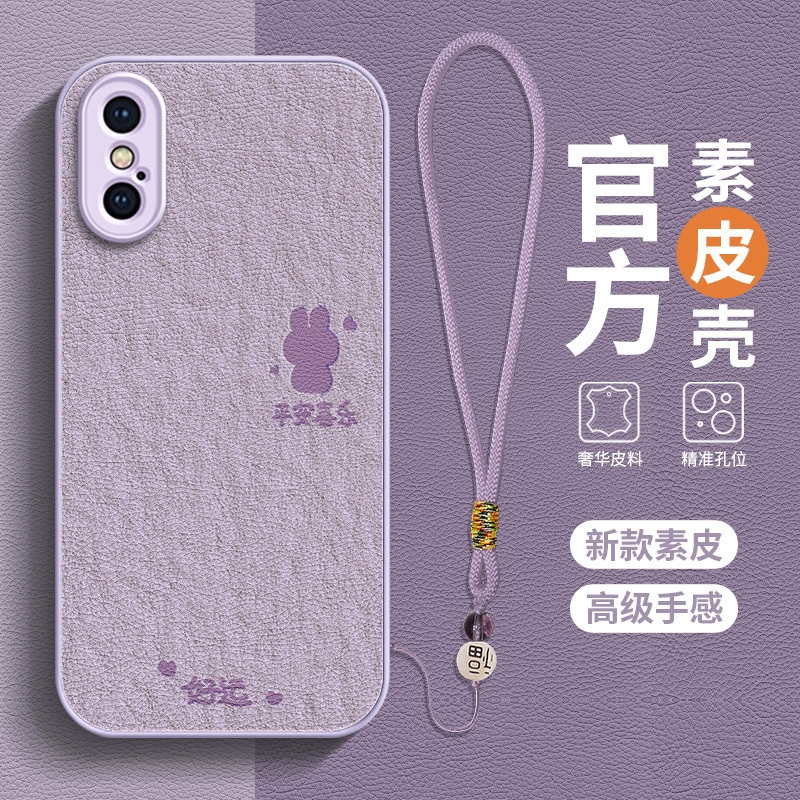 Dragon Label Suitable for iPhone Apple X Phone Case, New Model for Men and Women, XS Anti-Drop, XS Max Silicone Full Coverage, High-End 11/12/13/14/15 Pro Max Cartoon Niche High-End Protective Case