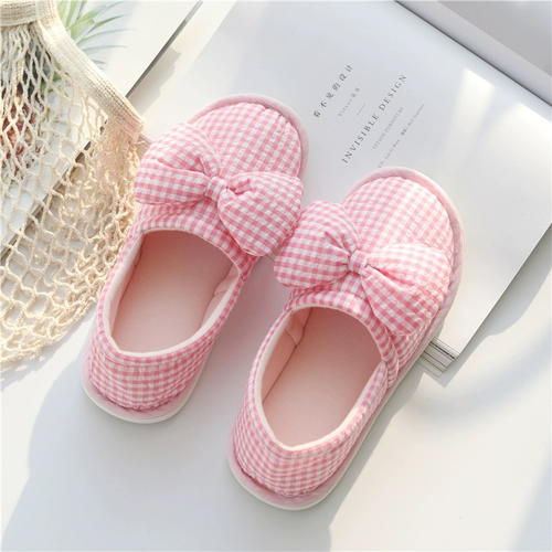 Тонкая дышащая удобная обувь для беременных на платформе, демисезонные послеродовые нескользящие тапочки для молодой матери, мягкая подошва