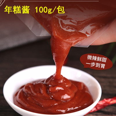 Crisp annual pastry special sauce chili sauce Korean style sweet and spicy sauce 100g positive stoneware mix with rice sauce fried rice cake