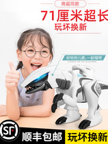 Witten super large Carlo smart spray electric remote control dinosaur singing and dancing war dragon boy childrens toys