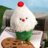 Белый снеговик