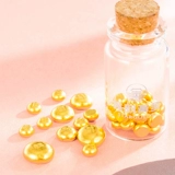 Little Golden Doudan 0,2 г ноги золота 9999 Golden Doudou 0,5 г золота 1 грамм золотых бобов 1 г платы