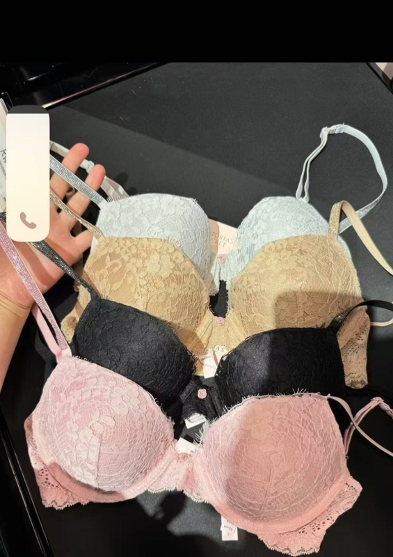 Authentic In-Stock Victoria's Secret Dreamy Lace Rhinestone Thin Straps Authentic In-Stock Victoria's Secret Dreamy Lace Rhinestone Thin Straps