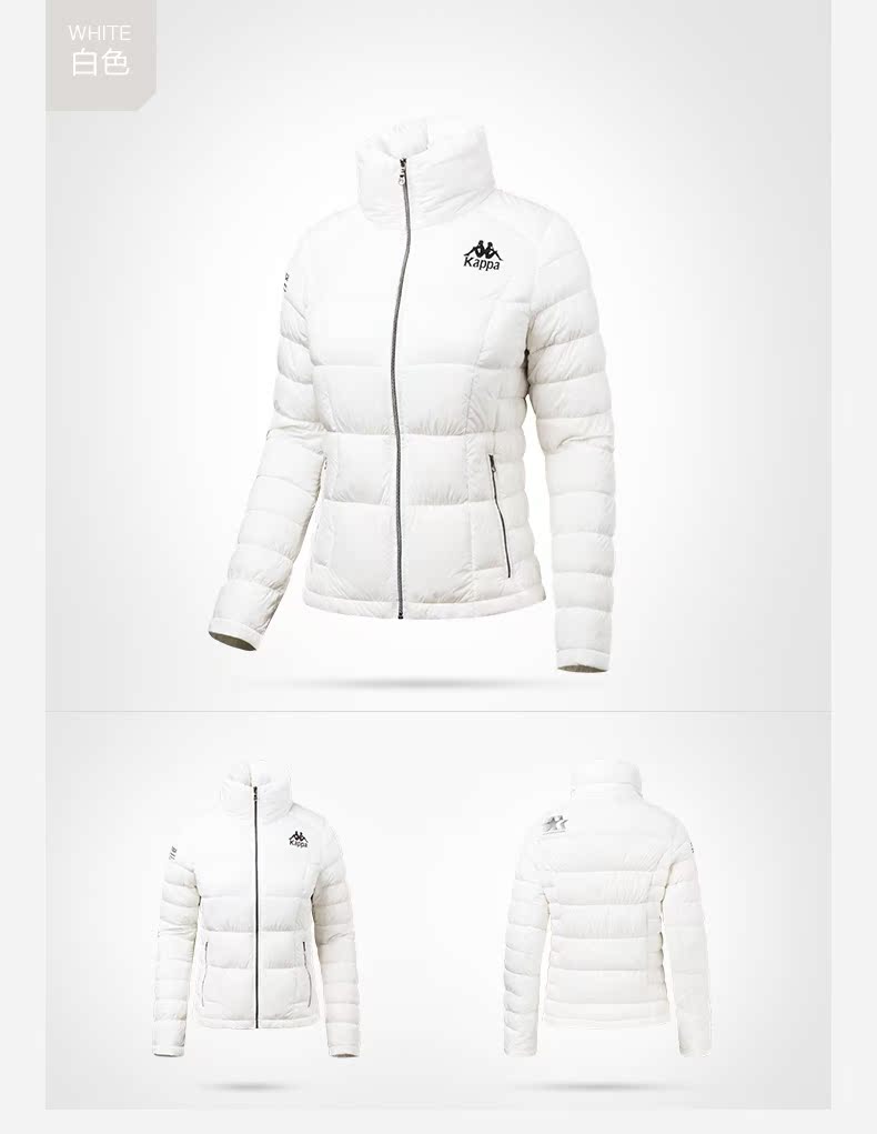 Áo khoác thể thao nữ Kappa Kappa Áo khoác dày dày Áo thể thao cotton mùa đông | K0562YY05 - Thể thao xuống áo khoác 320