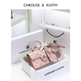Подарить девушке подарки на день рождения девушка C & K Light Luxury Bag Женская 2024 Новый розовый бренд роскошная большая сумка имен