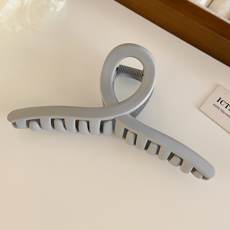 images 15:Superlarge hair clamp female 2023 new hair volume multiple hair clip high-sense head shark clip headdress