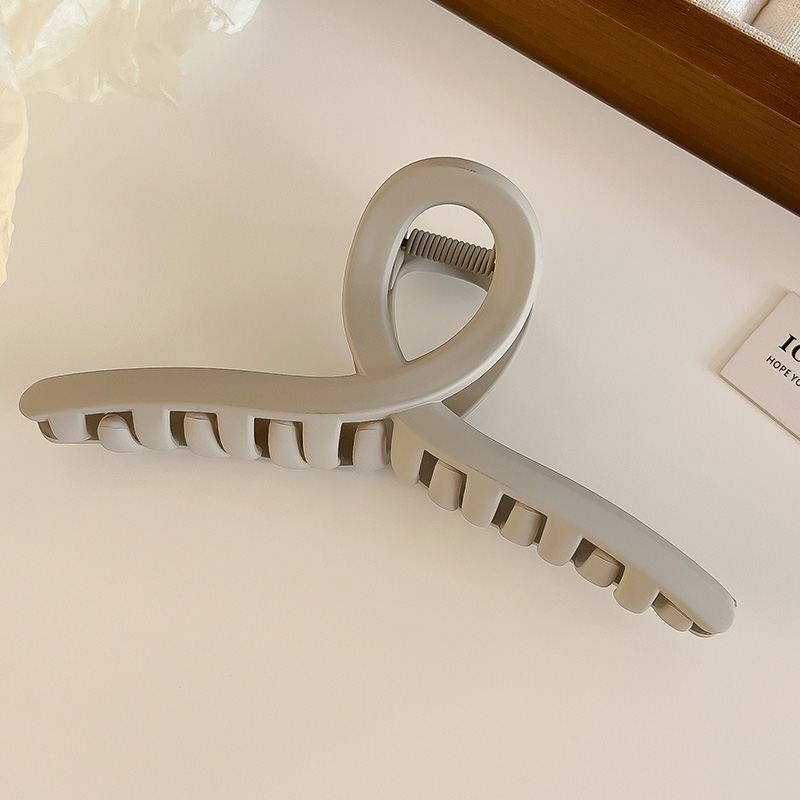 images 16:Superlarge hair clamp female 2023 new hair volume multiple hair clip high-sense head shark clip headdress