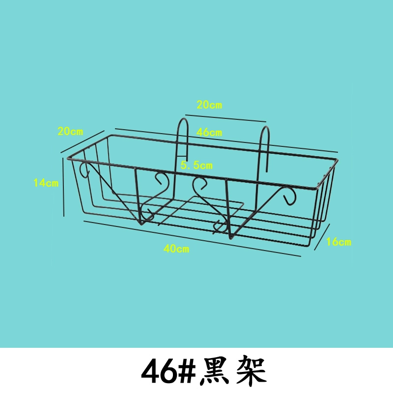 Ban công giá hoa sắt treo hoa đứng lan can chậu hoa móc treo mọng nước lan can hoa đứng lưới chống trộm có giá để đồ giá lưới an toàn chung cư 