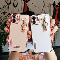 Apple 12 new mobile phone case goddess advanced sense net red tide brand ins shell cartoon rabbit twelve promax protective case suitable for silicone anti-drop lens all-inclusive iphone11 mobile phone case
