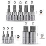 12 угловой рукав с рукавом, цветущий слива, рана M10M14M18 Большие и маленькие летающие цветочные клавиши вращающихся набор для ремонта