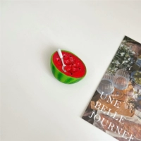 Темно -серый наполовину арбуз