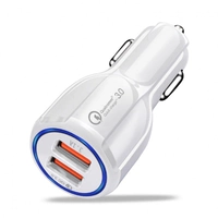 Зарядка автомобиля без Bluetooth White