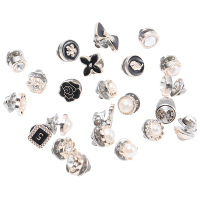 防走光扣衬衣免缝胸针衣领固定装饰