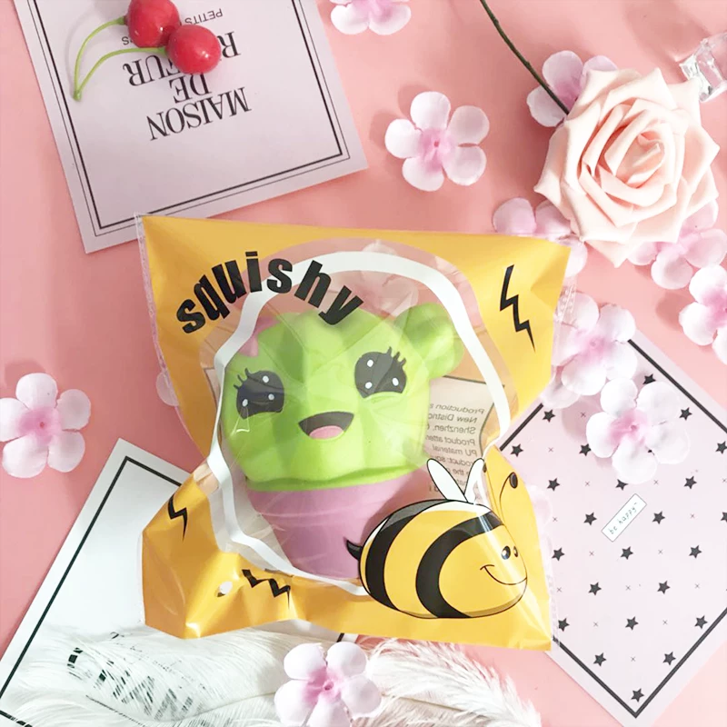 Скушик (Squish), игрушка, реалистичный подвесной талисман, слайм, антистресс, подарок на день рождения