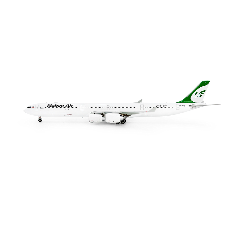In Stock Yy Wings Mahan Airlines Metal Passenger Aircraft Model A340-600 Ep-Mme 1/400
