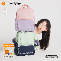 moodytiger24 autumn childrens backpack multi-functional portable anti-fouling wear-resistant decompression sports backpack school bag