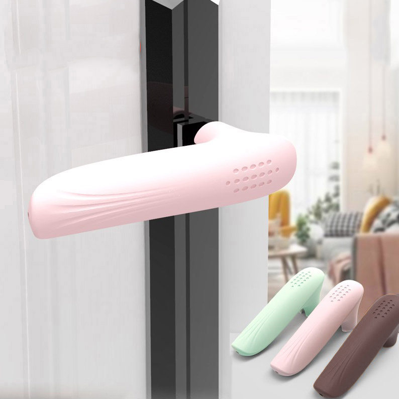 Door handle protective sleeve indoor door room door and door handle jacket door lock Anti-crash cushion child anti-kowtowing safety protection