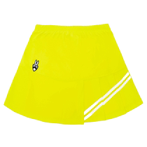 Corian badminton suit womens skirt new summer Korean imported breathable quick-drying yellow sports skirt pants short skirt