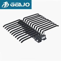 Ji GEAJO wardrobe top-mounted side damping telescopic push-pull pylon rack for household multifunctional hardware accessories