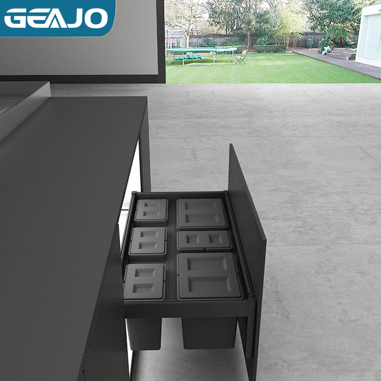 Dent wise GEAJO kitchen Kitchen Pull Basket Kitchen Trash Sorting Box Kitchen Rice Noodle Sorting Box