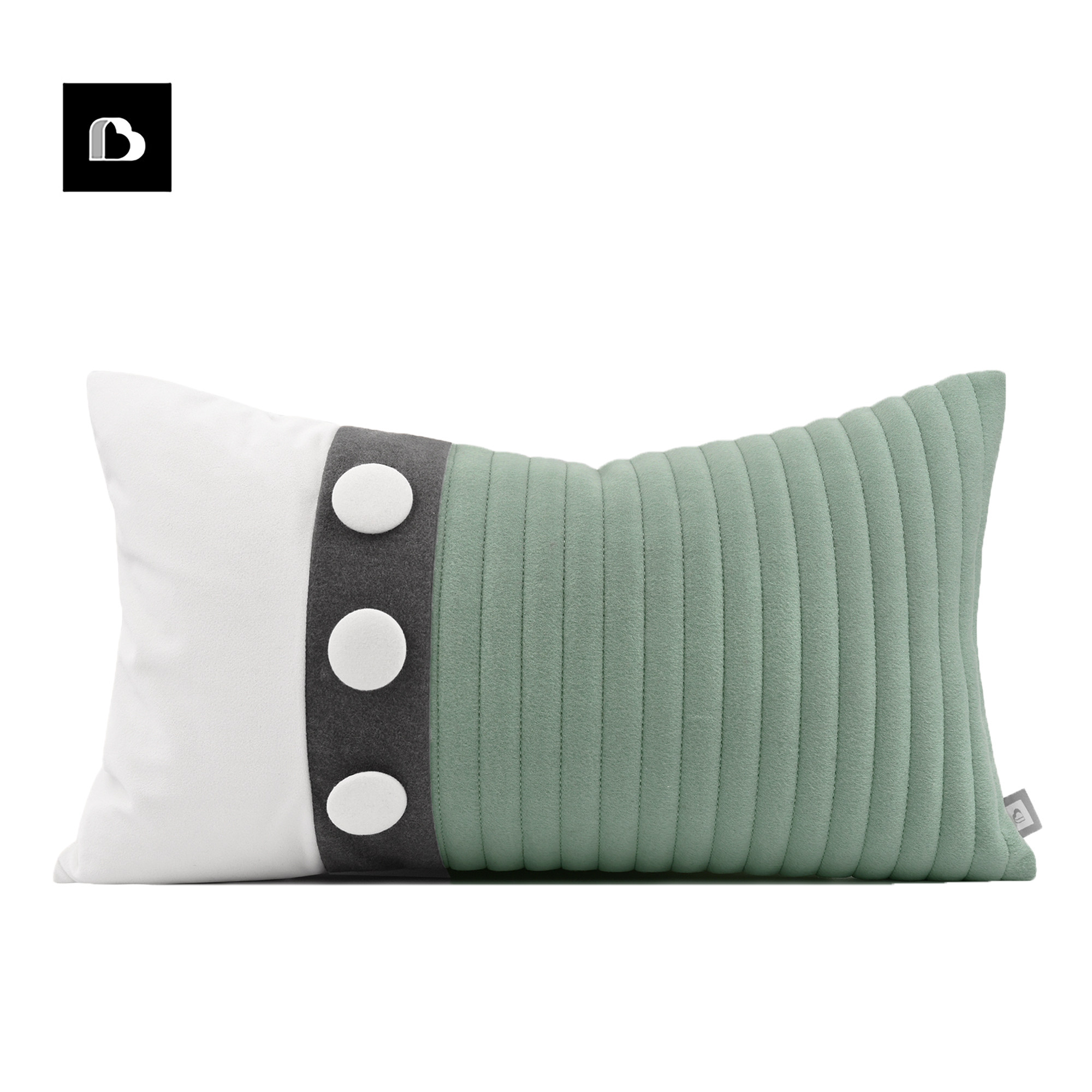 Nordic in Simple Children's Room Villa Decorates Modern Cartoon Green Customized Pillow Pillow