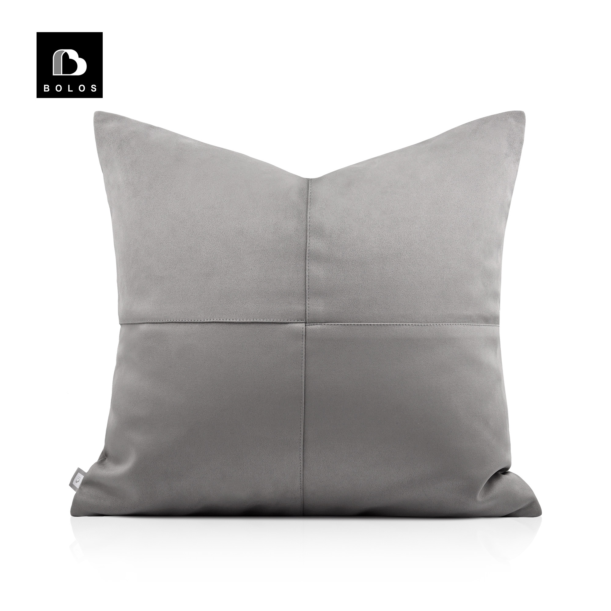 Modern minimalist Nordic model room design villa Italian minimalist custom gray light luxury sofa pillow cushion