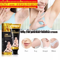 24k gold hair remove cream