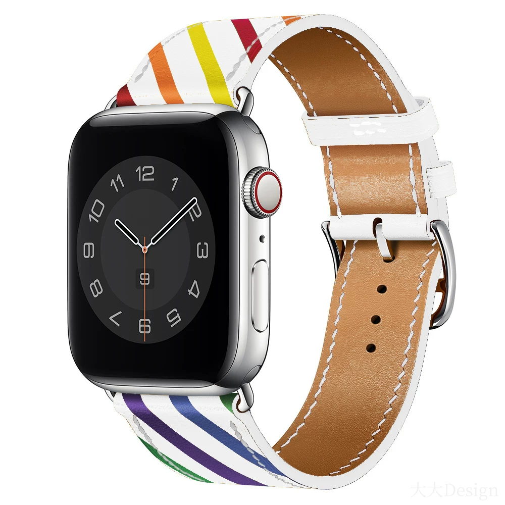 Подходящий для AppleWatch ремешок Apple Watch Bandbisper IWATCH6/SE/5/4/3/2/1 Tibetan Twita Horse S Templim Cowing Swilm