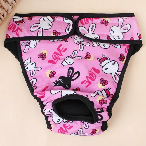 Физиологические штаны Big Dog Женщины большие собаки Cobki Pet Menstrual штаны, сука, тетушка, золотые волосы.