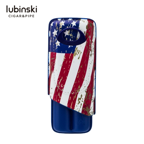 LUBINSKI Увлажняющий портативный чехол, кожаный высококлассный портсигар