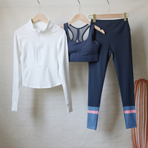 Yoga Suit Womens Spring Summer Fashion Sports Suit Fitness Room Speed Dry Clothing Display Slim High-end Professional Running Beginner