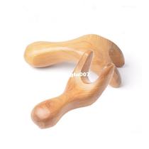 1Pcs Fragrant Wood Facial Care Scraping Tool Body Acupressur