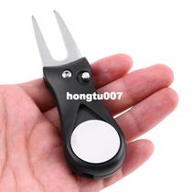 1 Pcs Steel Golf Divot Repair Switchblade Tool Pitch Groove