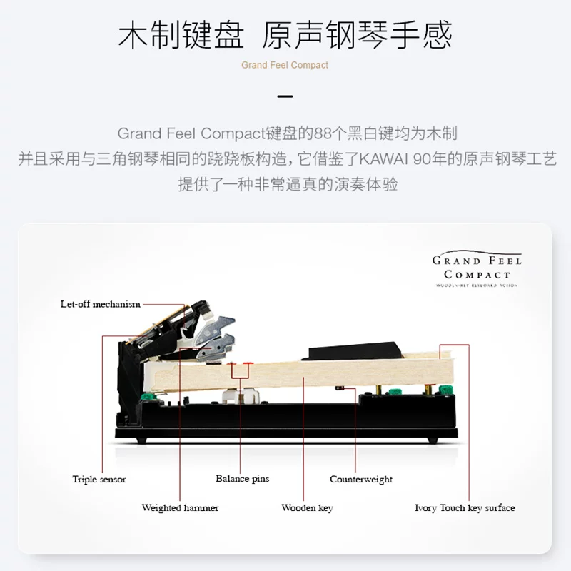 Электронное пианино KAWAI CA33/CA450 Kawa Kawa Kawa Performance Examination Examination Advanced Piano Family