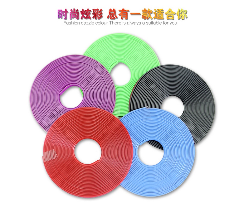 Changan Auchan X70A bánh xe màu bảo vệ vòng lốp chống trầy xước chống đập dải trang trí - Vành xe máy vành xe ga