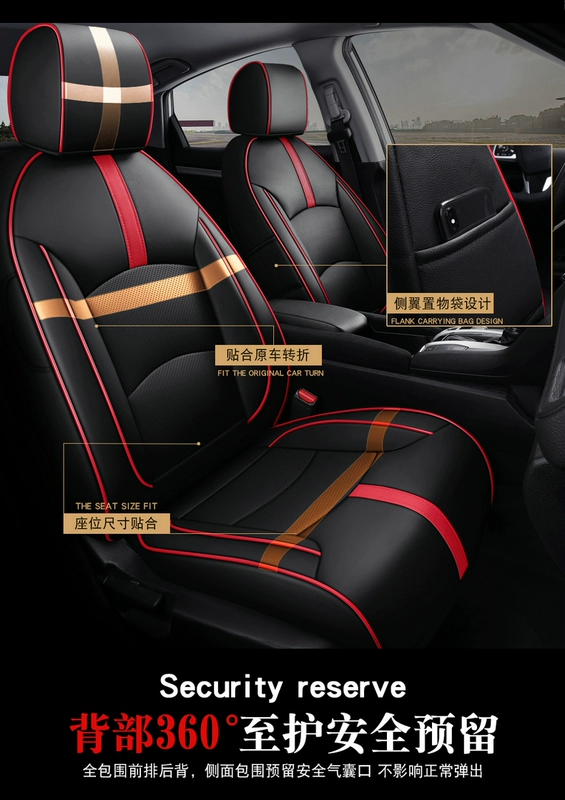 Bọc ghế ô tô Toyota Front Landa Weilanda đặc biệt được bao bọc hoàn toàn bởi bọc ghế da thật bọc ghế đa năng bốn mùa bọc da bọc ghế da xe navara